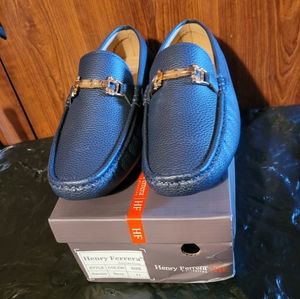 HENRY FERRERA NAVY BLUE SHOES